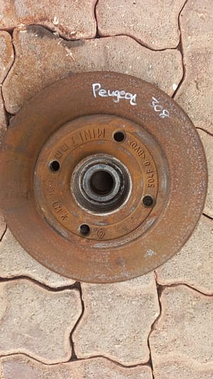 2013 Peugeot 308 brake disc