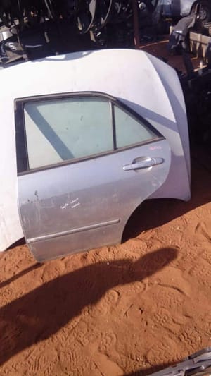 2002 Lexus IS200 Left Rear Door Shell - Used