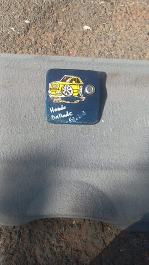Honda Ballade Fuel Flap (5) - Used