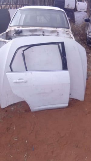 2007 Nissan Tiida Sedan Right Rear Door Shell - Used