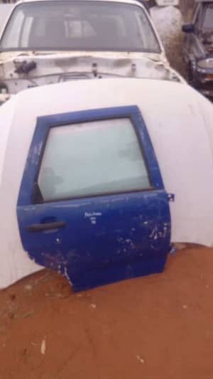 1999 Vw Polo Classic Right Rear Door Shell - Used