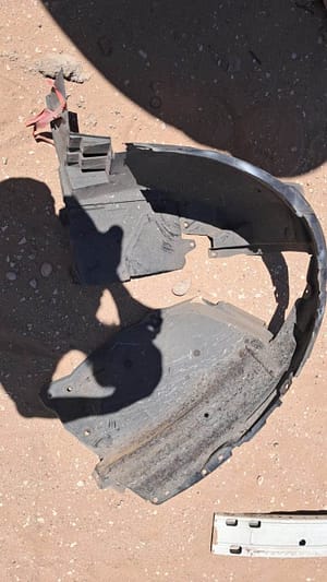 2016 Nissan Qashqai R9M 1.6 Fender Liner