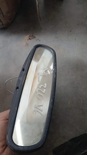 2001 Mercedes Ml320 Inner Rear View Mirror