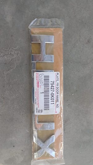 OEM Toyota Hilux Badge/Emblem - Brand New