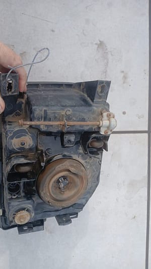 1998 Mitsubishi Pajero Left Headlight - OEM Used
