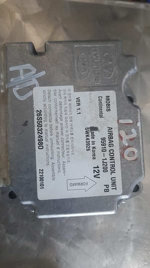 2018 Hyundai I20 Airbag Control Module 959101J200